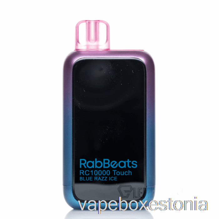 Vape Box Estonia Rabbeats Rc10000 Touch ühekordne Sinine Razz Ice